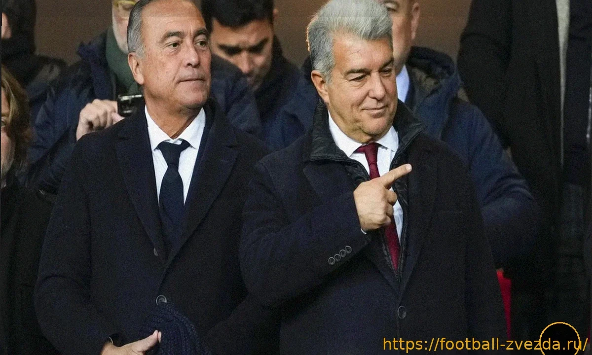 Жоан Лапорта защищает Алехандро Эчеваррию и не боится комментариев Месси о несостоявшемся возвращении в «Барселону»